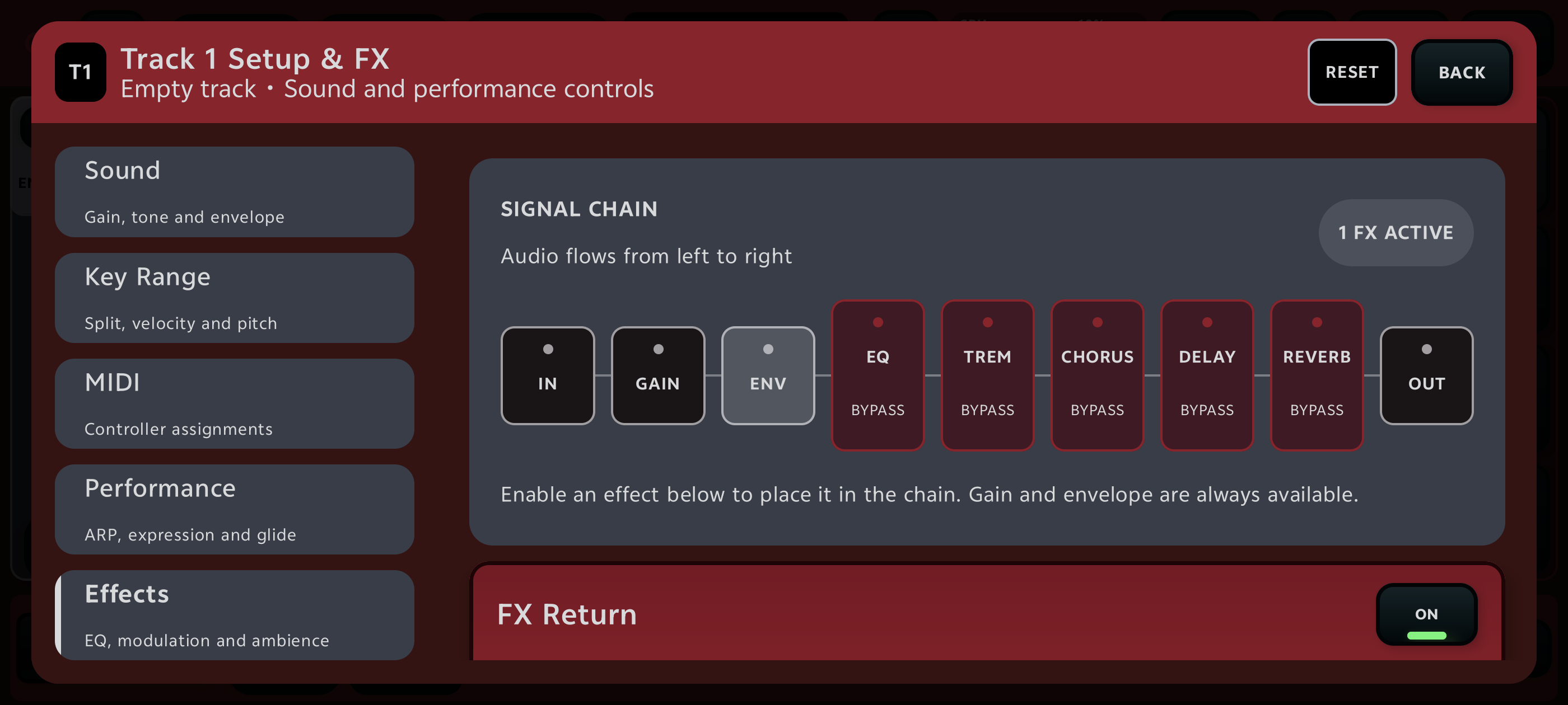 OpenKeys layer sound and effects editor
